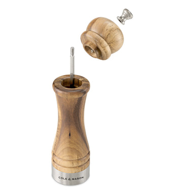 Cole & Mason Camden Traditional Acacia Salt and Pepper Mill Gift Set 8.5